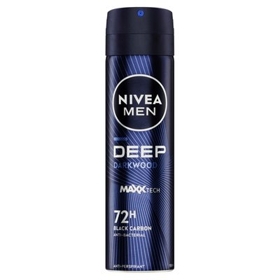Obrázek Nivea Men Deep Darkwood Sprej antiperspirant 150ml
