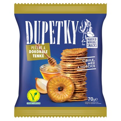 Obrázek Dupetky Cibule, med a hořčice 70g