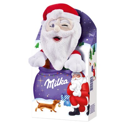 Obrázek Milka balíček s plyšovou hračkou, mix čokolády 96g