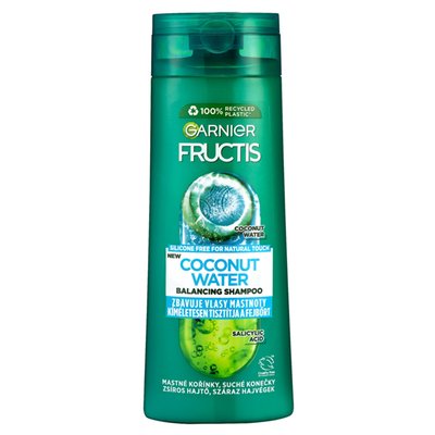 Obrázek Garnier Fructis Coconut Water šampon, 250 ml