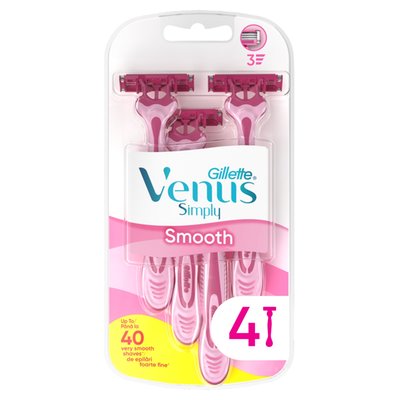 Obrázek Gillette Venus Comfort Smooth Pohotová Holítka, Balení Po 4