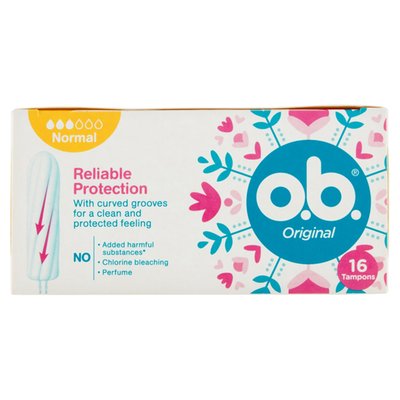 Obrázek O.B. Original Normal tampony 16 ks