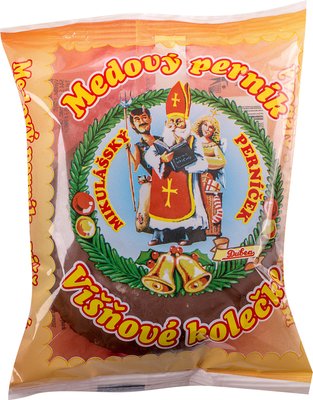 Obrázek Perník Kolečko višňové mikulášské 60g