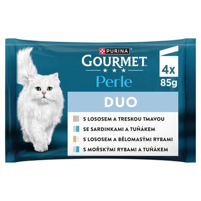 Obrázek Gourmet Perle DUO kapsičky pro kočky 4 x 85g