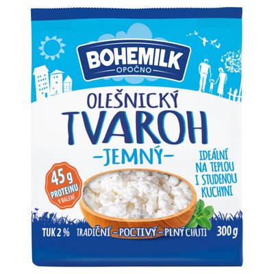 Obrázek Bohemilk Opočno Olešnický tvaroh jemný 300g