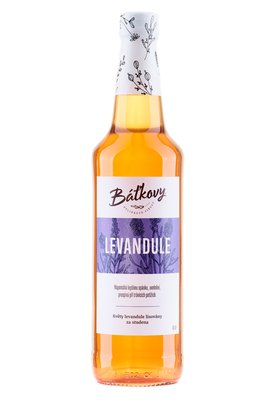 Obrázek Báťkův levandulový sirup 500 ml