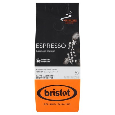 Obrázek Bristot Espresso směs pražené mleté kávy 250g
