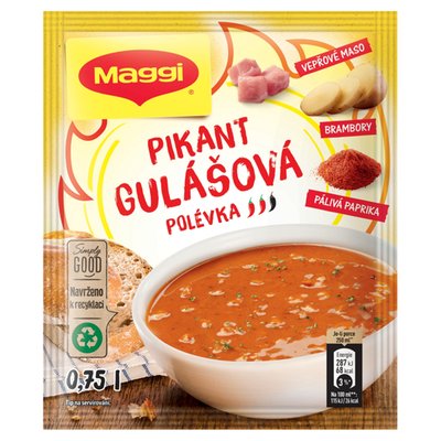 Obrázek MAGGI Pikant Gulášová polévka 58g