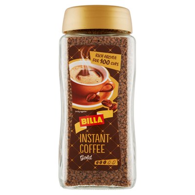 Obrázek BILLA INSTATNI KAVA GOLD 200G