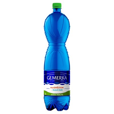 Obrázek Gemerka Přírodní minerální voda jemně perlivá 1,5 l