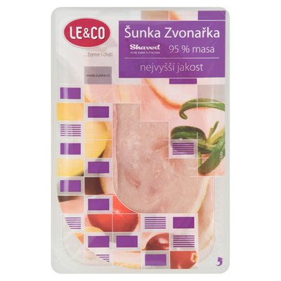 Obrázek Le & Co Shaved Šunka Zvonařka 100g