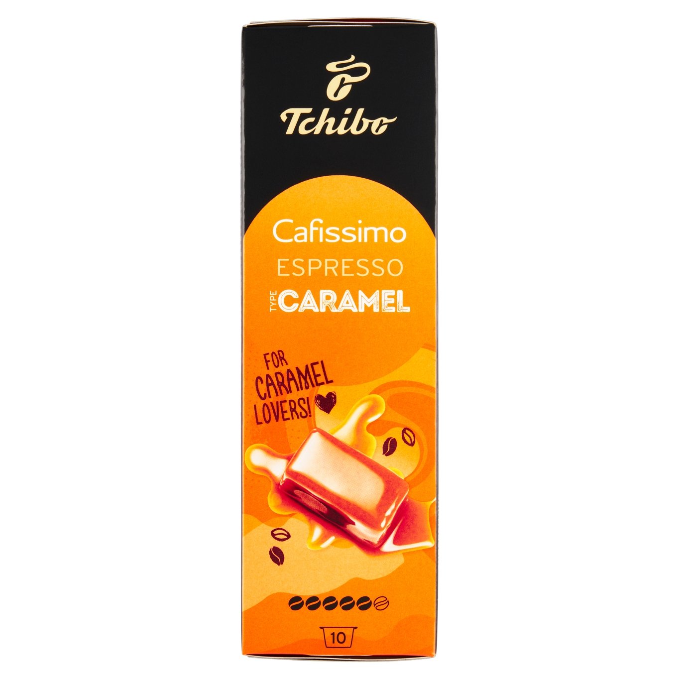 Tchibo Cafissimo Espresso Caramel pražená mletá káva kapsle 10 x 7,5g (75g)