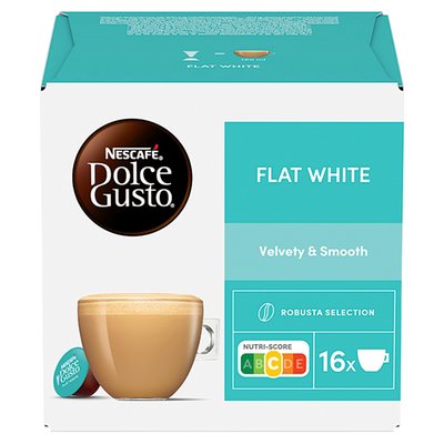 Obrázek NESCAFÉ® Dolce Gusto® Flat White - kávové kapsle - 16 ks