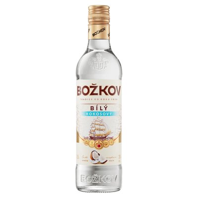 Obrázek Božkov Bílý kokosový 0,5l