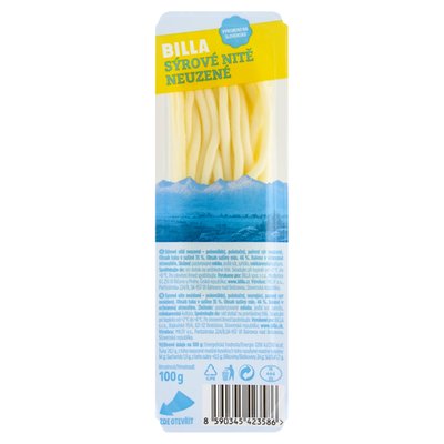 Obrázek BILLA Sýrové nitě neuzené 100g