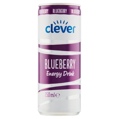 Obrázek clever Blueberry Energy Drink 250ml
