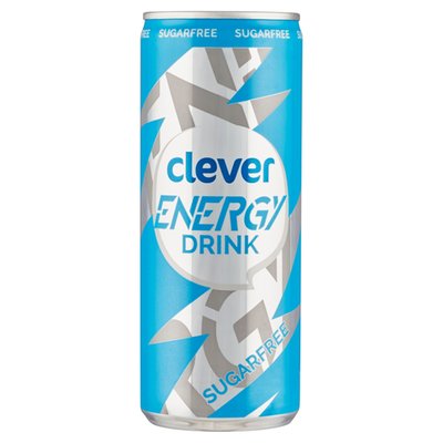 Obrázek clever Energy Drink Sugarfree 250ml