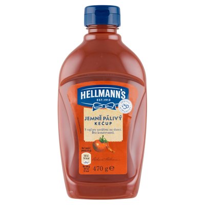 Obrázek Hellmann's Kečup jemně pálivý 470g
