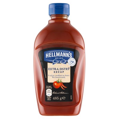 Obrázek Hellmann's Kečup extra ostrý 485g