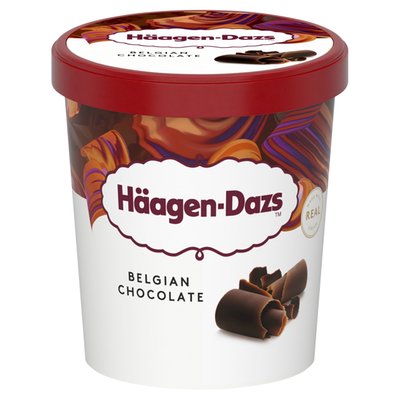 Obrázek Häagen-Dazs Smetanová zmrzlina s belgickou čokoládou 460ml