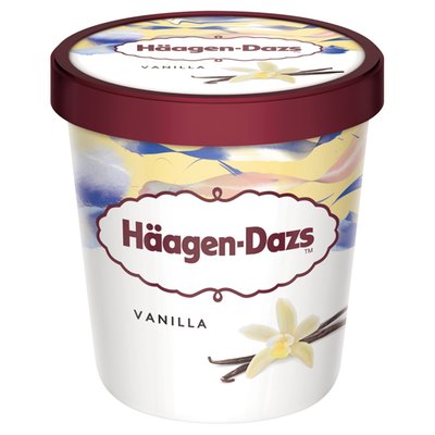 Obrázek Häagen-Dazs Vanilkový mražený krém smetanový 460ml