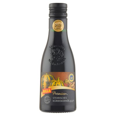 Obrázek BILLA Premium Štýrský dýňový olej 250ml