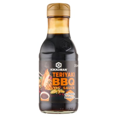 Obrázek Kikkoman Teriyaki BBQ omáčka s medem a kouřovou příchutí 250ml