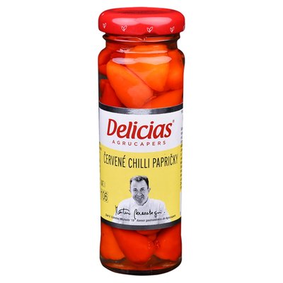 Obrázek Delicias Červené chilli papričky 100g