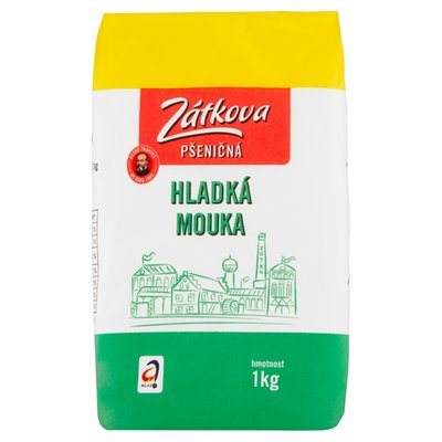 Obrázek Zátkova mouka hladká 1kg