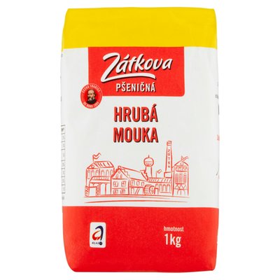 Obrázek Zátkova mouka hrubá 1kg