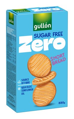 Obrázek Gullón Shortbread Sušenky, se sladidly, bez cukru 330g