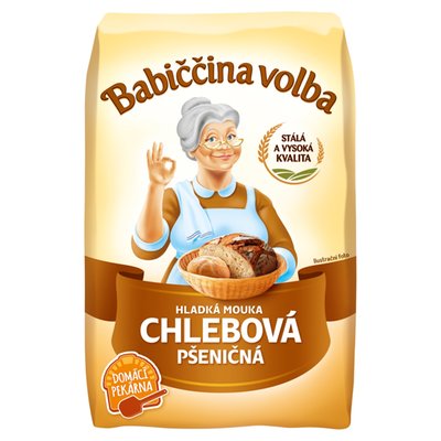 Obrázek Babiččina Volba Pšeničná mouka hladká chlebová 1kg