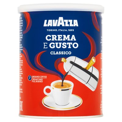 Obrázek Lavazza Crema e Gusto mletá káva 250g, dóza