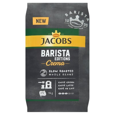 Obrázek JACOBS BARISTA CREMA zrnková káva 1000g