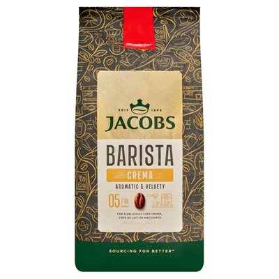 Obrázek Jacobs Barista Crema káva pražená zrnková 1000g