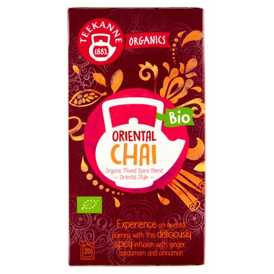 Obrázek TEEKANNE Bio, Oriental Chai, bio bylinný čaj, 20 sáčků, 36g
