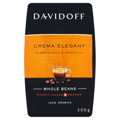 Obrázek Davidoff Crema Elegant pražená zrnková káva 500g
