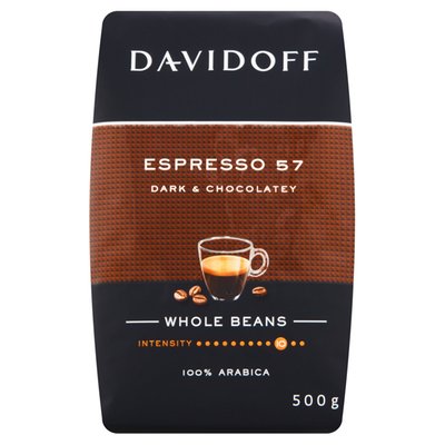 Obrázek Davidoff Espresso 57 pražená zrnková káva 500g
