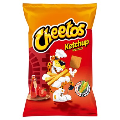 Obrázek Cheetos Extrudovaný kukuřičný výrobek s příchutí kečupu 85g