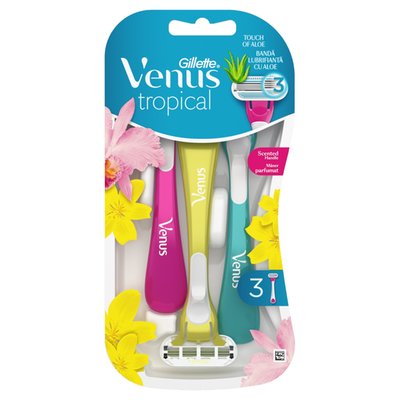Obrázek Gillette Venus Tropical Pohotová Holítka, Balení 3