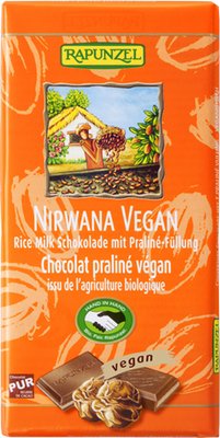 Obrázek Bio čokoláda Nirwana Vegan Rapunzel 100 g