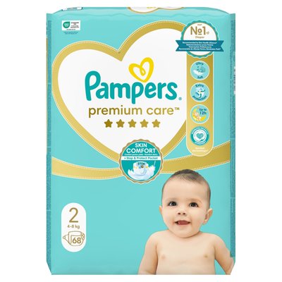 Obrázek Pampers Premium Care Size 2, Nappy x68, 4kg-8kg