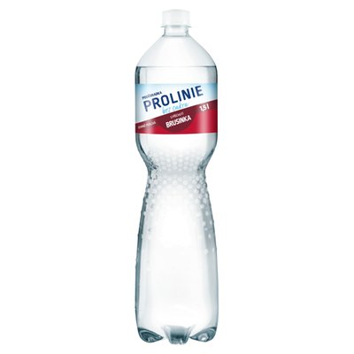 Obrázek Poděbradka Prolinie Jemně perlivá s příchutí brusinka 1,5l