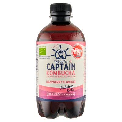 Obrázek The Gutsy Captain Kombucha Raspberry 400ml