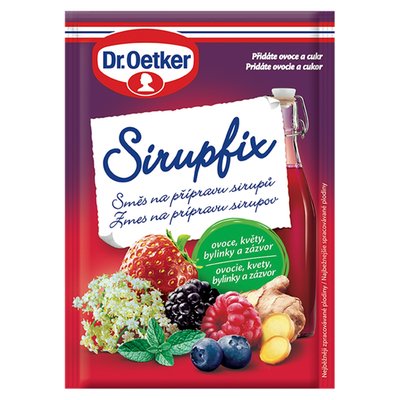 Obrázek Dr. Oetker Sirupfix směs na přípravu sirupů 40g
