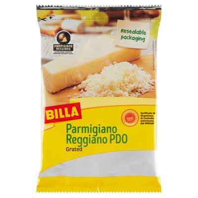 Obrázek BILLA Parmigiano Reggiano PDO, strouhaný 100g