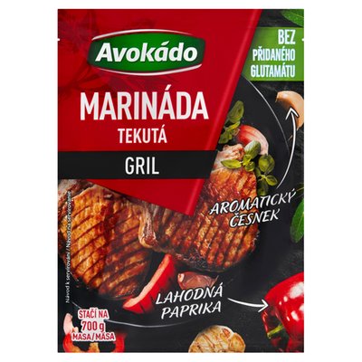 Obrázek Avokádo Marináda tekutá gril 80ml