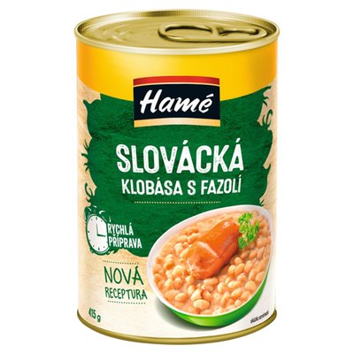 Obrázek Hamé Slovácká klobása s fazolí 400g