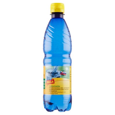 Obrázek BILLA Ľubovnianka přírodní minerální voda přirozeně sycená jemně perlivá 500ml