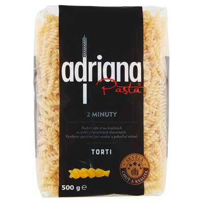 Obrázek Adriana Vřetena 2 min těstoviny semolinové sušené 500 g